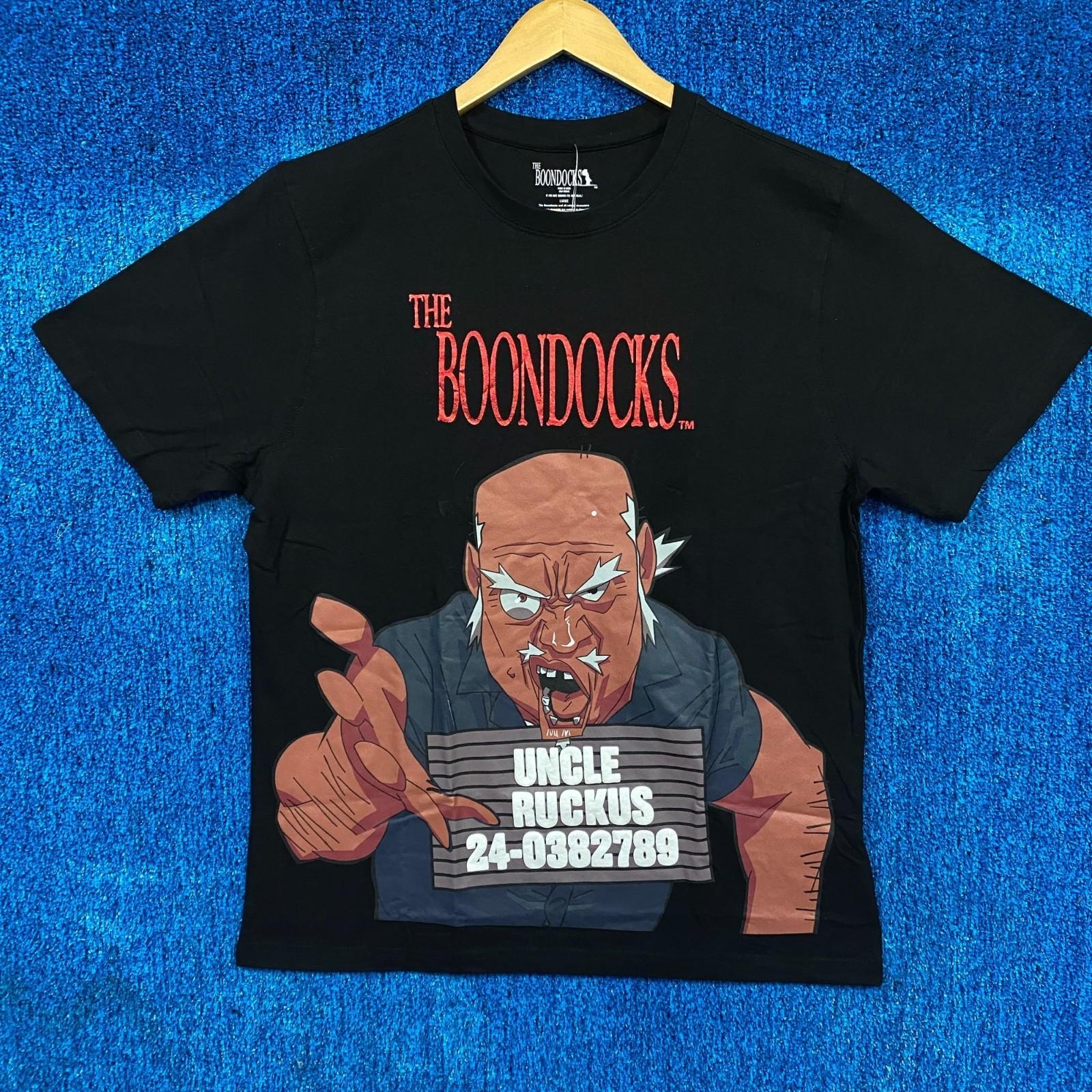 The Boondocks Uncle Ruckus Cartoon T-shirt Size Large Unisex T-Shirt XL