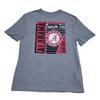 NCAA Adult Short Sleeve Graphic Print Tee (Alabama Crimson Tide, M) Unisex T-Shirt