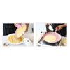 Padella per Omelette Alluminio Padelle Antiaderenti Utile per Pancake Antiaderente Pietra Medica Rosa