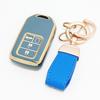 Keychain Protector 4/5 Buttons Shell Fob For Honda Crv Hrv Legend Jazz City Odyssey Civic Rr Vti Smart Remote Car Key Case Cover