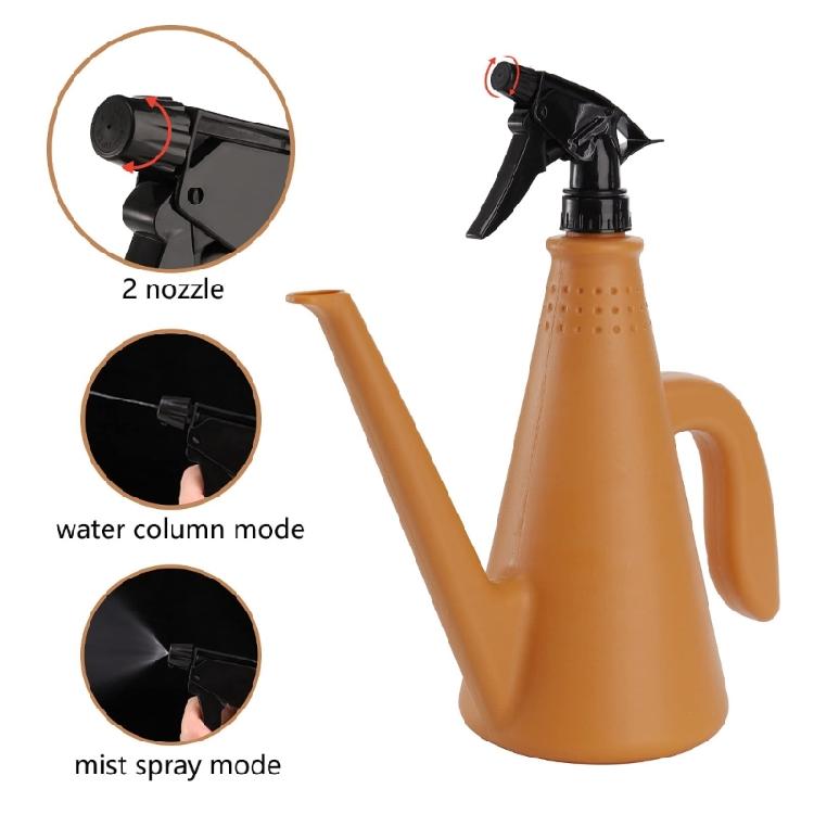 Multifunction Garden Sprayed 850ml Capacity Adjustable Rotating Nozzle Heavy Duty Ergonomic Gardening Tool For Home Use