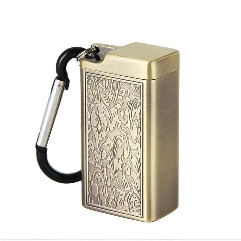 Portable Ashtray Mini Anti-odor Pocket Ashtray with Key Cigarette Ashtray with Lid Ashtray Suitable for Outdoor Travel Ashtray
