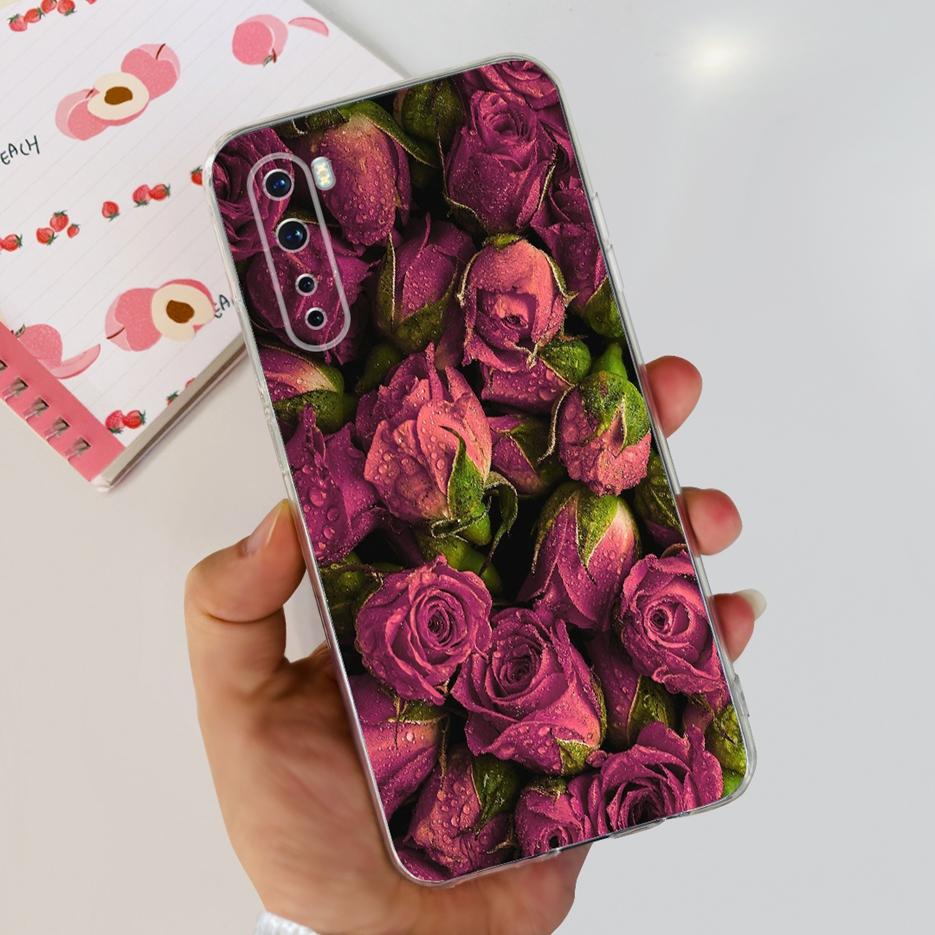 For OnePlus Nord Case 1+Nord AC2001 AC2003 Cute Cat Cartoon Cover Soft Silicone Phone Case For One Plus 8 Nord 5G Oneplus Z Bags