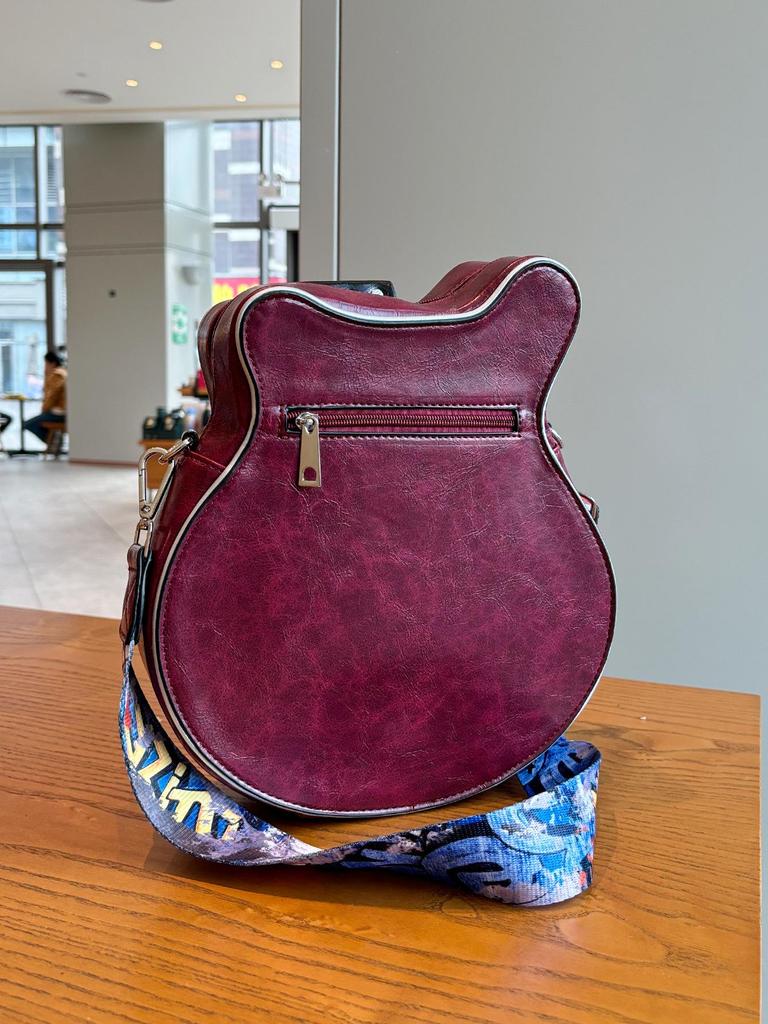 Y2K Pikantna Dziewczyna Retro Torba Crossbody w Kształcie Gitary