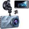 4 Inch LCD Screen Dash Cam 1080P FHD DVR Car Driving Recorder 170° Wideangle MultiFunctionality for All Car Models