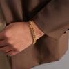 Metal wind chain buckle bracelet personalized fashion design bracelet feeling bracelet jewelry