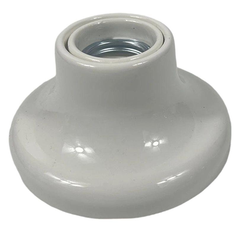 

SHGO-Wall And Ceiling E27 Lamp Base Elegant Vintage Style For DIY Lighting Projects білий