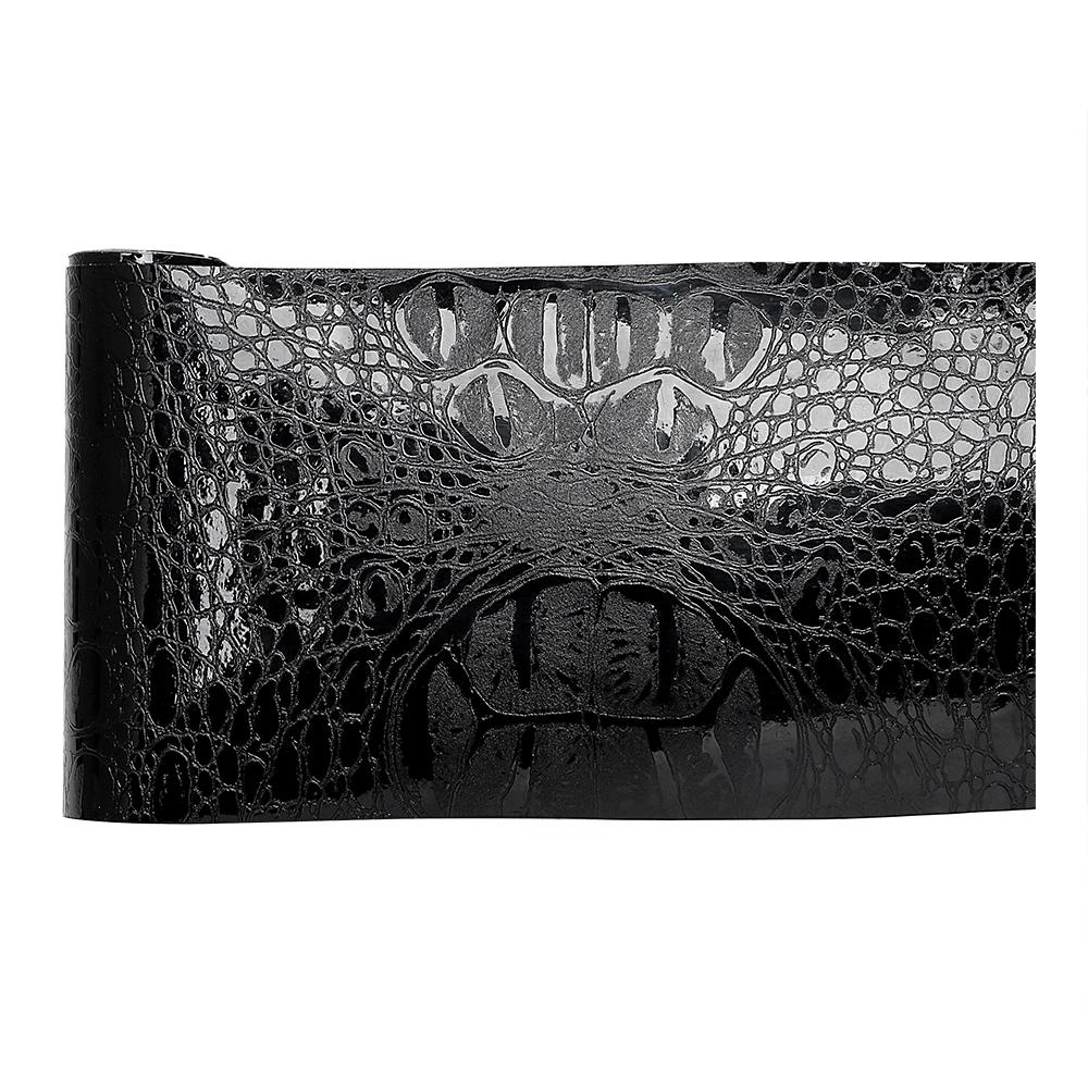 Interior Decoration Waterproof Motorcycle Styling Car Sticker Auto Decals Leather Texture 150*10cm UV Protected