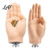 Parrot Training Aid Fake Hand Perch Simulated Human Bird Taming Toy Equipment with Grinding Surface Safe Anti‑Bite Desensitization Stand for Small