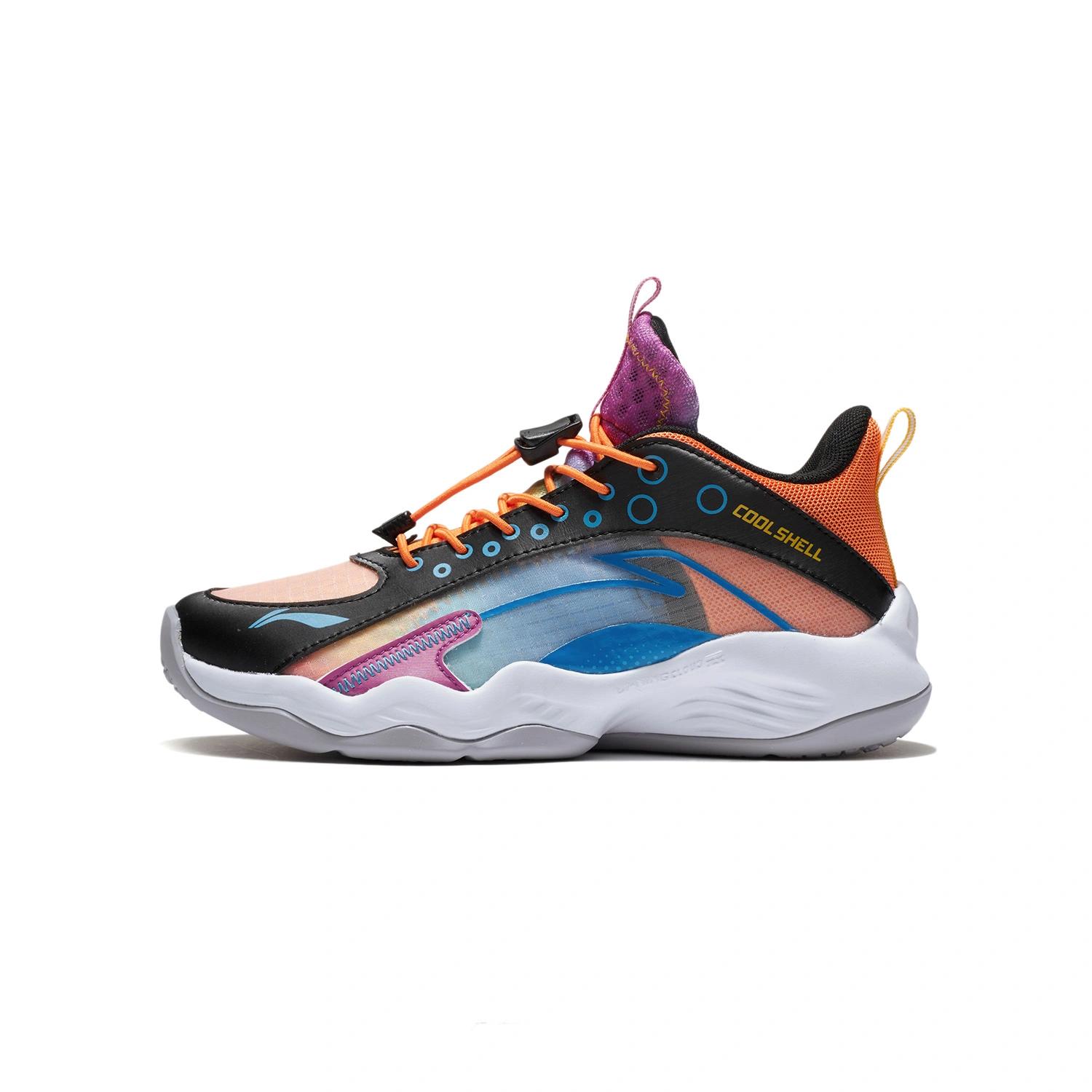 

Баскетбольные кроссовки Li Ning Kids Primary 2.0 High-Top Детские кроссовки Черный Оранжевый YKBS018-1 27