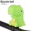 Cartoon Bike Bell Cute Squeeze Bicycle Horn Loud Clear Sound Easy Installation On 0.87" Handlebars Bicycle Bell Lightweight Plastic Silicone