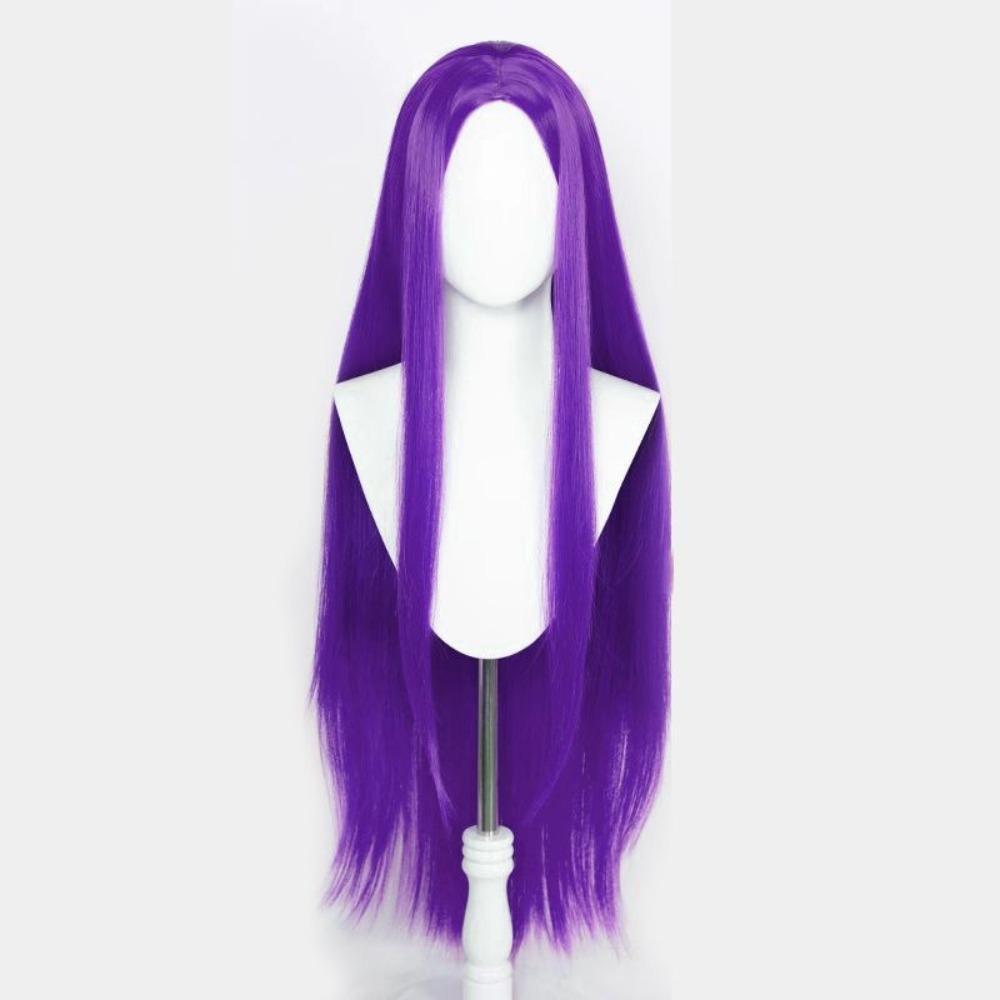 Parrucca Capelli Lisci Ultra Lunghi da 40 Pollici Versatile Anime Parrucca Liscia Cosplay Festa