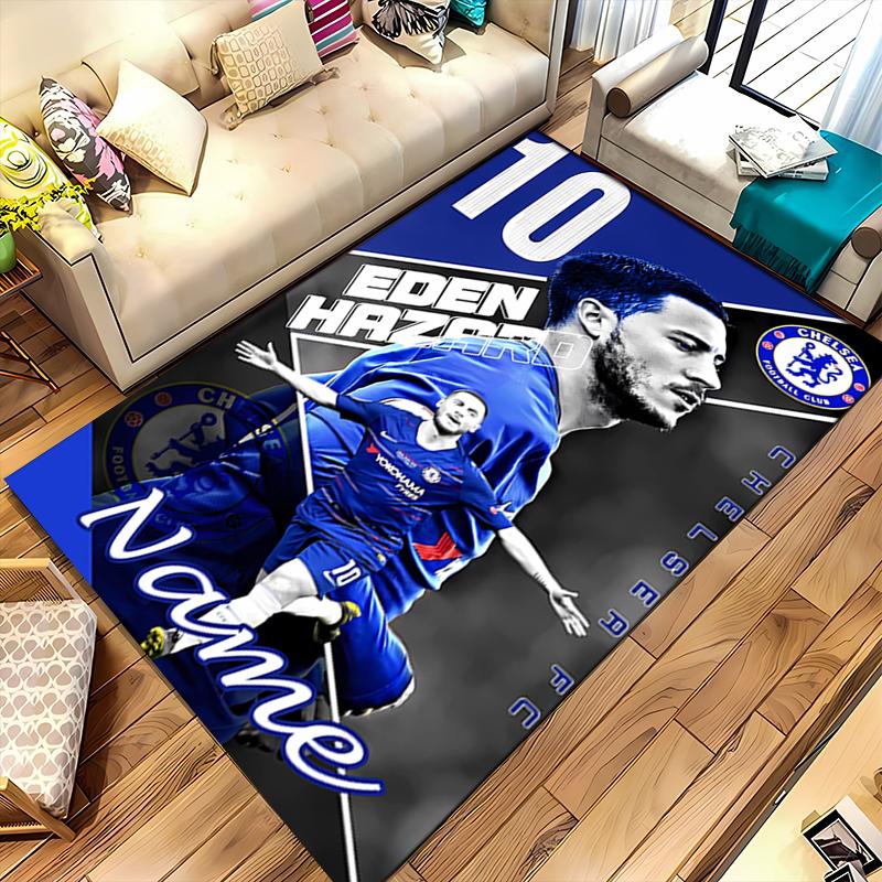Custom Personalization Chelsea F.C Area Rug - Perfect For Kitchen, Bathroom,Laundry Room Decor Large Size Available,Gift All Seasons