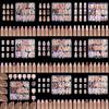French Tip Long Press On Nails Coffin French Fake Nails Tip Nails Glosses Full Cover False Nails for Women Girls
