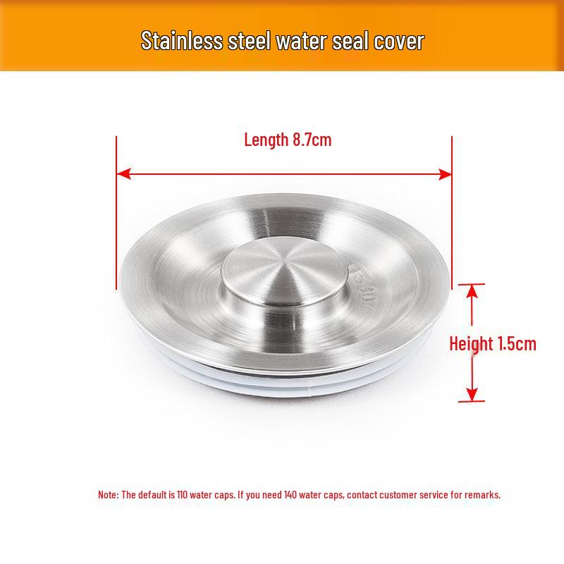 Universeller Küchen- & Badezimmer-Ablaufkorb-Filter - Geruchshemmendes T-Stück-Ablaufzubehör