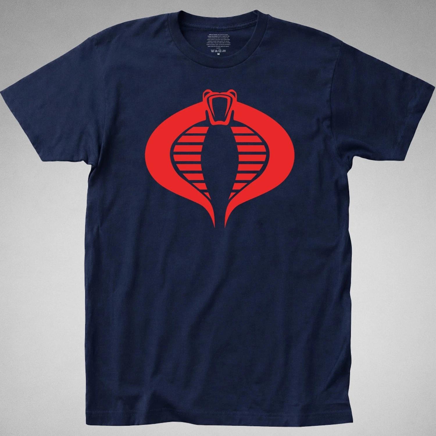 G.I. Joe Cobra Commander Logo icon Symbol T-Shirt tee 80s XL