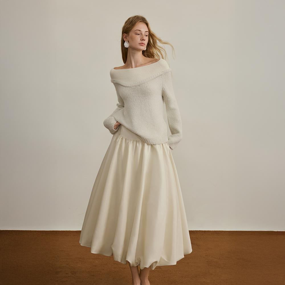 Waiwaiaiem Yy_Gentle Pullover Knit Top