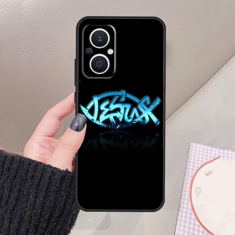 

Fish Symbol Jesus Christ Christian Funda For OPPO Reno 14 10 11 12 13 Pro 12F 11F 13F 14F 7 8 Lite OPPO Find X9 X8 X6 Pro Case OPPO Reno11 Pro