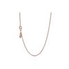 Pandora Simple Basic Collarbone Necklace Women necklace Rose-Gold 580413