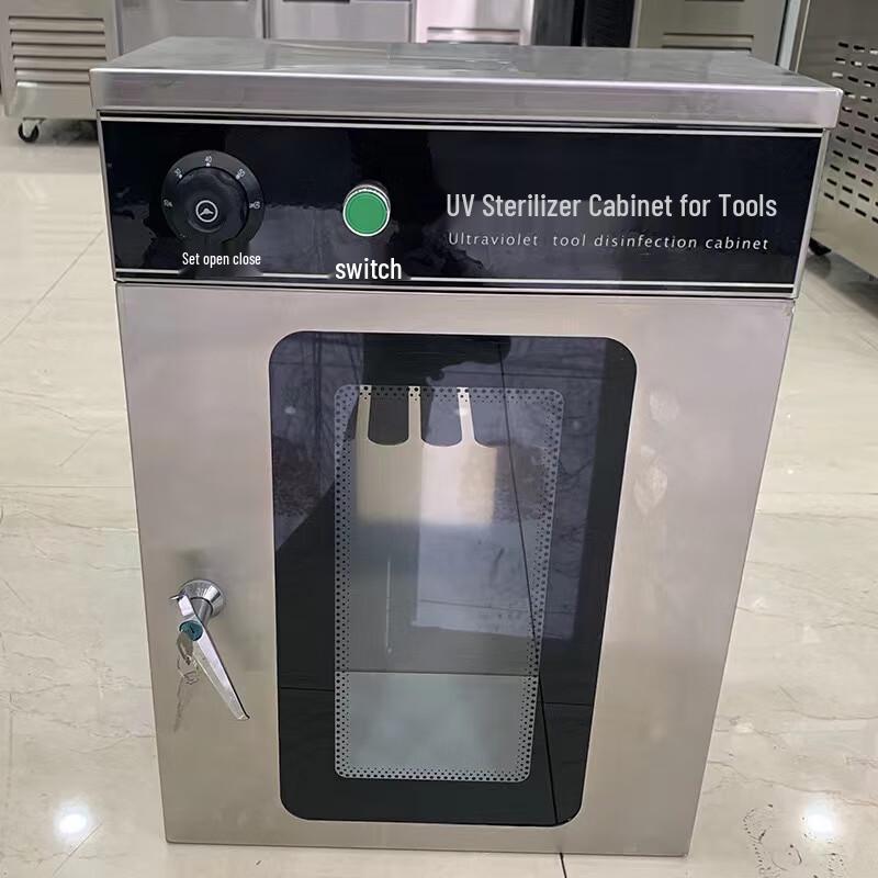 Commercial Stainless Steel UV Knife Sterilizer Cabinet