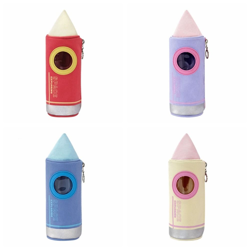 3D Lovely Pen Bag Cartoon Pencil Shape Pencil Cases Waterproof Cartoon Pencil Case  School