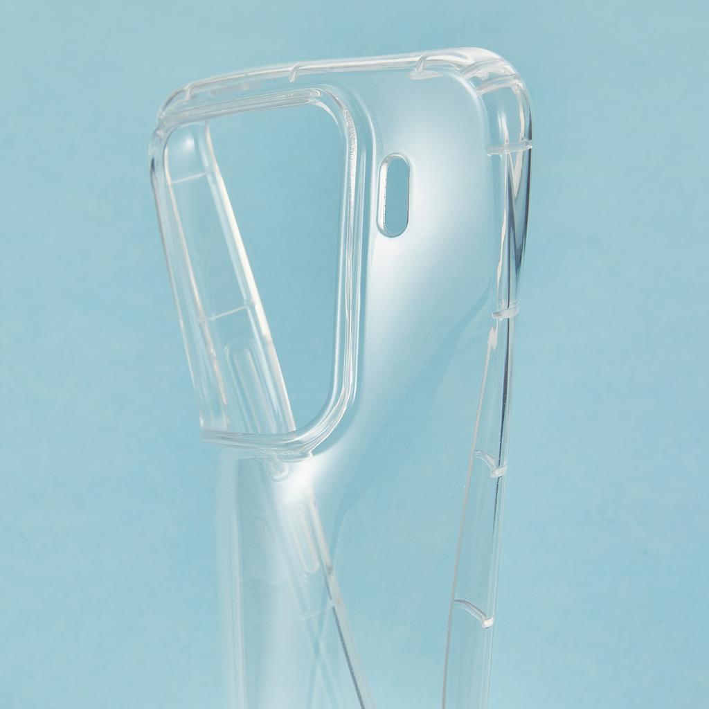 For Xiaomi 15 Pro Case Transparent TPU Phone Back Cover Airbag Protection