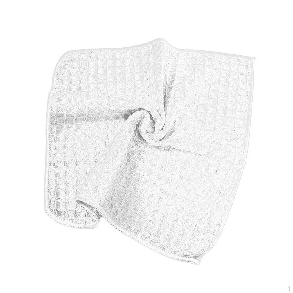 Microfiber Cleaning Cloth Car Wash Washable Soft Washing Dishes Square Dish Towel