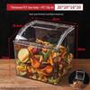 Food Storage Container with Flip Lid