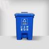 Outdoor Foot Pedal Trash Can with Lid