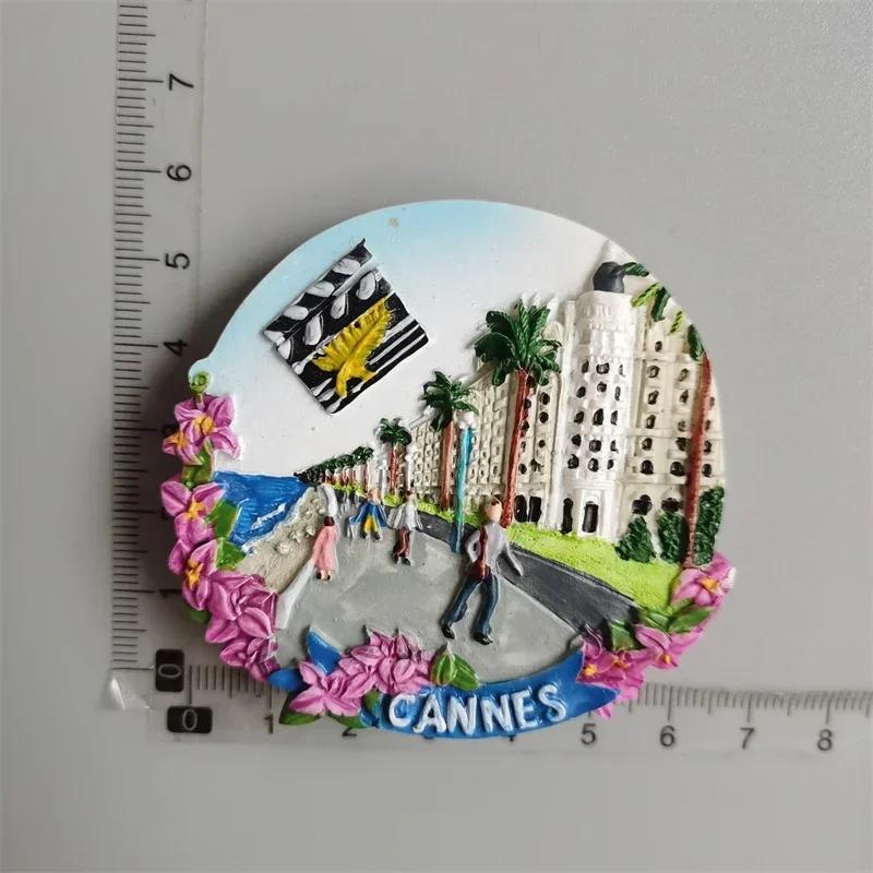 França Lembrança Turística Ímãs de Geladeira Estrasburgo Cannes Nice Alsácia Menton Adesivos Magnéticos Franceses Decoração Presentes de Viagem