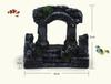 European Luxury Resin Roman Column Ornaments Aquatic Handicraft for Garden Landscaping Fish Tank Aquatic Box Accessories Bag