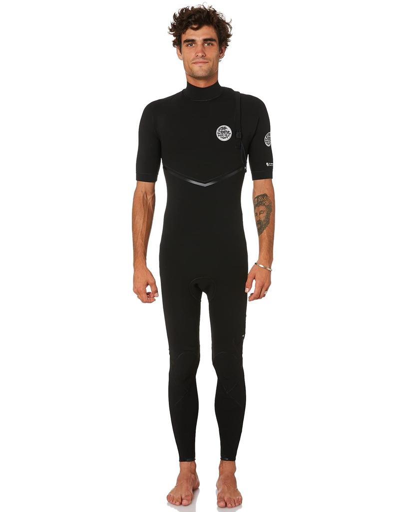 RIPCURL Zip Free Short Sleeve Wetsuit Steamer Full Suit Wetsuit 2x2mm Imported 2022 Product Number WSM3TE E-Bomb 2/2 Non-Zip Men's Spring/Summer (M)