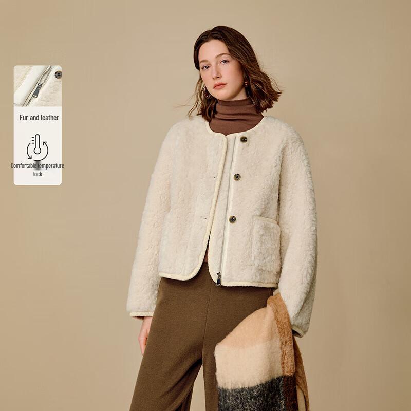 

INMAN Women s Lamb Fleece Jacket XL