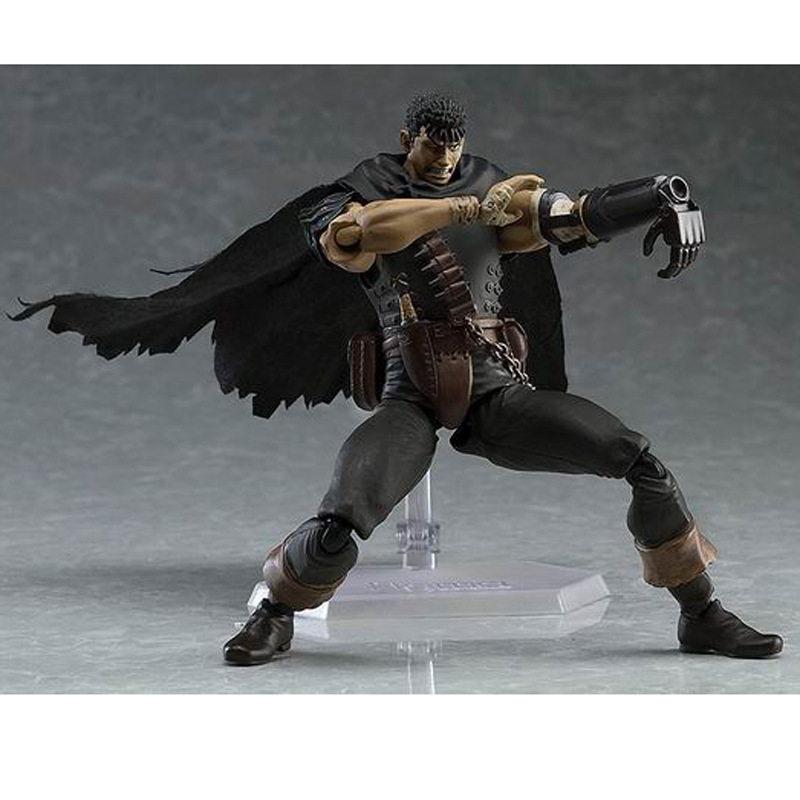 Figma 359 17cm Berserk Czarny Miecznikarz Guts Figurka Akcji Ruchome Stawy Anime Gra Kolekcjonerski Model Dla Fanów Anime Wystawa