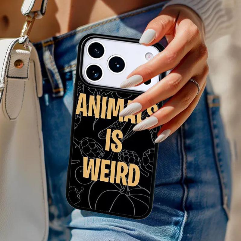 

Eat-Animals-Weird Phone Case For iPhone 17 Air 14 15 13 12 Max Cover For Apple 14 15 16 16e 11 Pro Max Plus iPhone 11