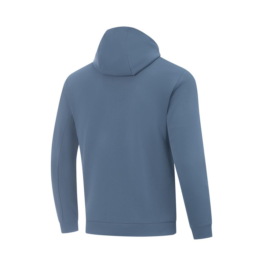 Li Ning Spring And Autumn Mens Fitness Running Knitted Hooded Jacket Men Jackets AWDVA71-2