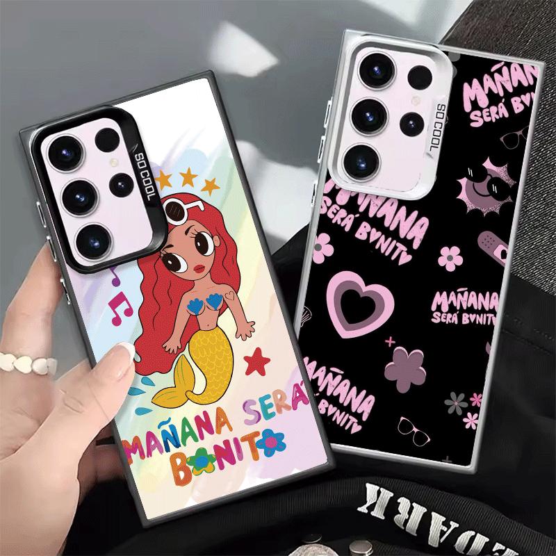 Karolg M-Manana Sera B-Bonito Shockproof Phone Case for Samsung Galaxy S26 Edge S25 Ultra S24 FE S23 Plus S21 Cover Anti Fall Fu