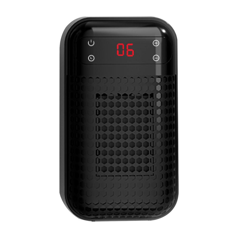 Black Cordless Heater Safe And Reliable Heating Appliance Convection Heater Convection Heating Advanced Heating Technology
