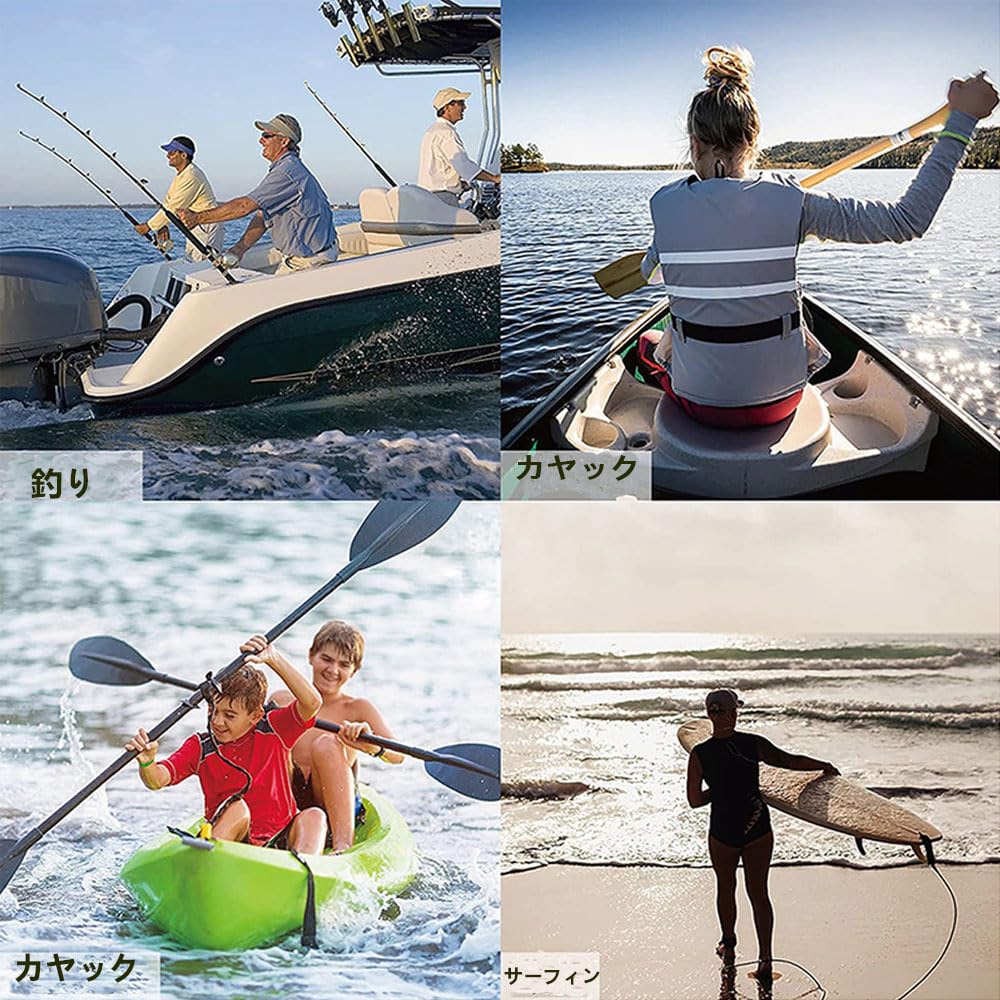 Leash Cord Surfing 2 Pieces Leash Cord Fishing Safety Cord