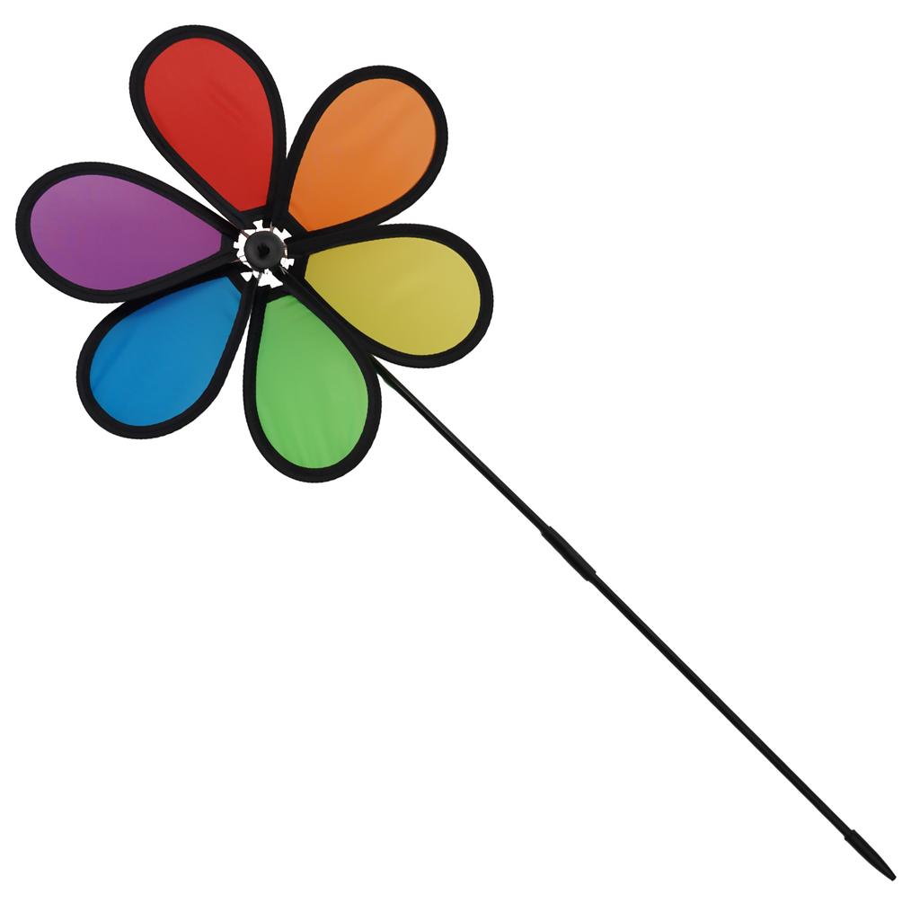 Pinwheel Flower Windmill Garden Decoration Garden Supplies Home Garden Yard Decor Wind Spinner Outdoor Ornaments