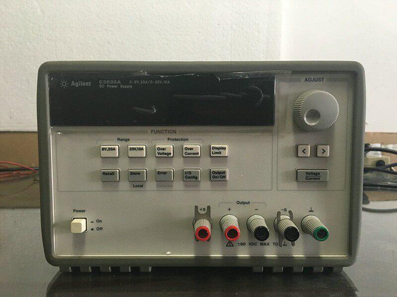 Available: Agilent E3634A, E3646A, E3632A, E3631A DC Power Supplies