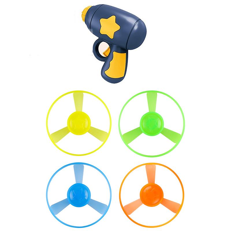 

Funny Cat Toy Interactive Launch Pet Training Toy For Kitten Mini Flying Disc Shooting Gun Chasing Games Cat Toys Pet Supplies