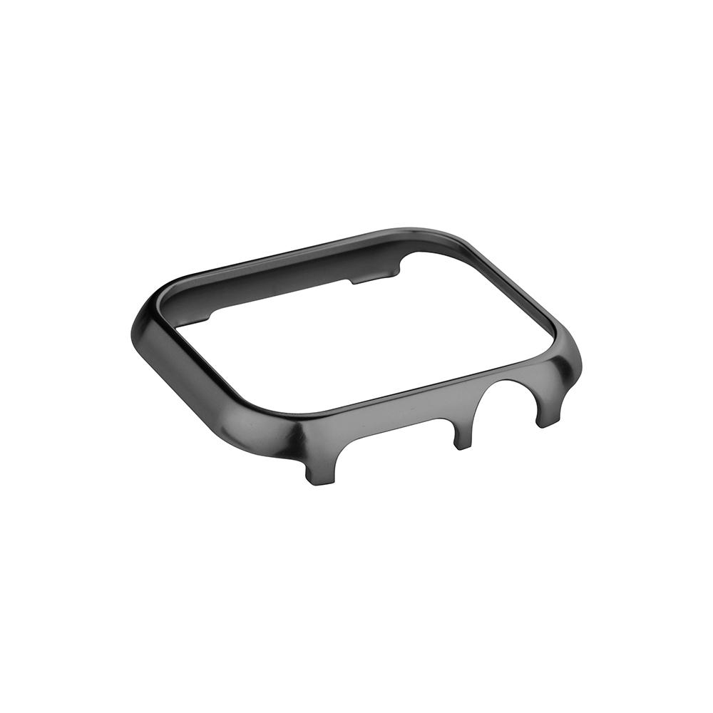 Accessories for Apple Watch Case 45mm 46mm Metal Bumper Protective Cover Frame for iWatch 10 Series 7/6/5/4 Cases Aluminum Gold