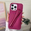 Make-up Dopamin Lipgloss Hülle für iPhone 17 16E 15 Pro Max 11 12 13 14 Plus 17 Air Lippenstift Halter Handyhülle Mit Lipgloss