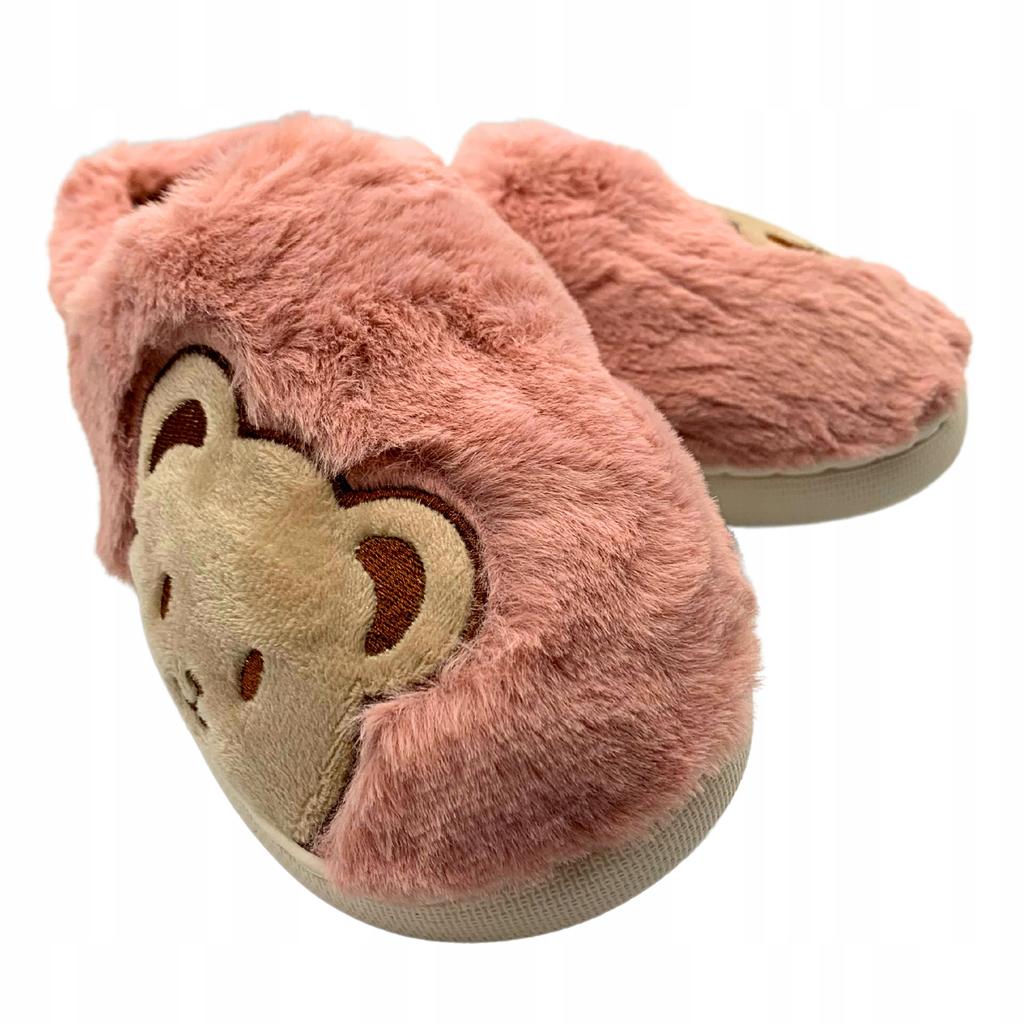 Winter Slippers Teddy Bear Women's Children's Warm Slippers S. 38-39
