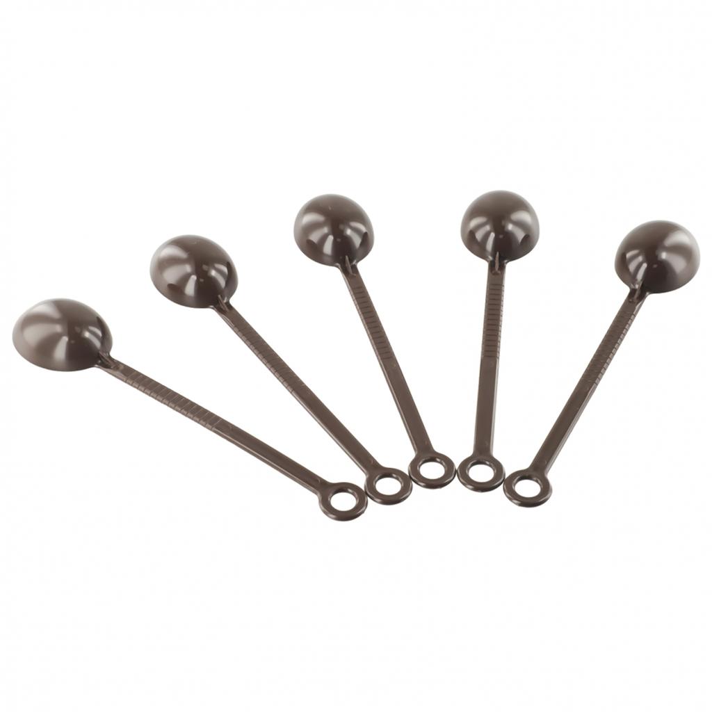5PCS Spoons Fruit Powder/Coffee Espresso Scoop Plastic 200mm Practical