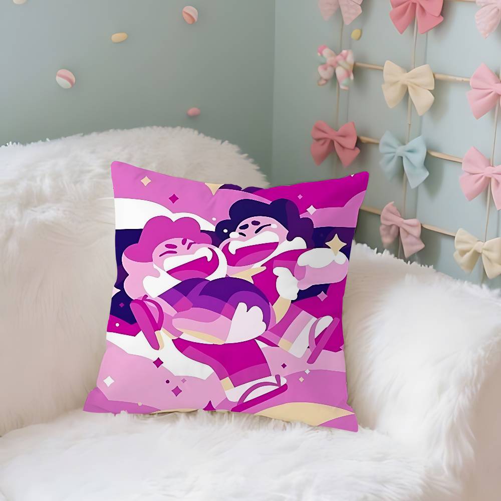 Steven Universe Strawberry Field Pillow Case Throw Pillow Cover Nordic Vintage Style Cushion Covers Living Room Sofa Couch Seat