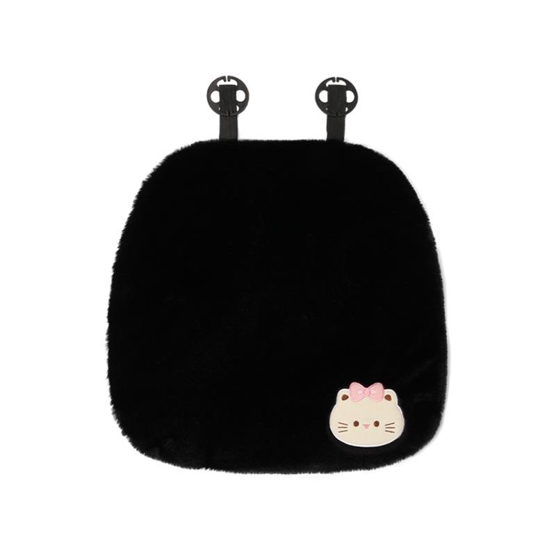 2025 Winter Plush Cat Car Seat Cushion Cover