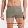 Ubras Men's 60S Modal Cotton Anti-Bacterial Boxer Briefs (3-Pack)