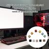 Durability PBT Keycap Compatible for MX Mechanical Keyboards Noise Reductions and Enhances Stability Keycap Repalcement